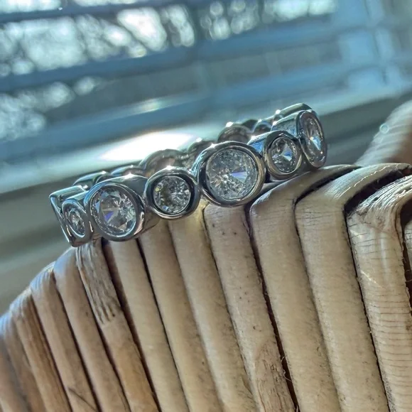 Vintage Bezel Ring Silver - Picture 2 of 11